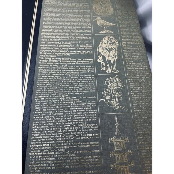 Vintage Readers Digest Illustrated Encyclopedia Dictionary 2 Volumes 1987 Books - Picture 7 of 7